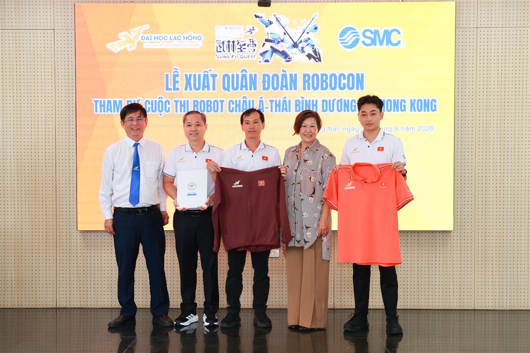 Nhà vô địch Robocon Việt Nam 2026 xuất binh chinh phục ABU Robocon 2026