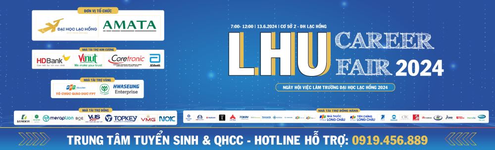 LHU Career Fair 2024, đến là có việc